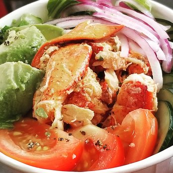 Fat Cheeks Hawaii - Salad topped with lobster! - Sandwiches Near Me - Honolulu, Hawaii Fat Cheeks Hawaii - Salad topped with lobster! - Sandwiches Near Me - Honolulu, Hawaii