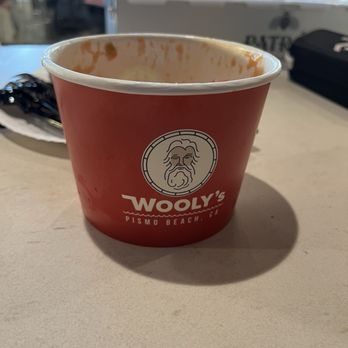 Wooly's - The vessel for a "sit down" shrimp cocktail while at the bar. - Seafood Near Me - Pismo Beach, California