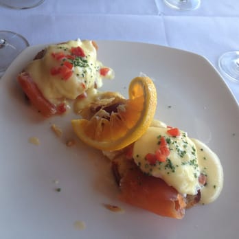 The Dock - Eggs bene w/ salmon - perfection! - New American Near Me - Newport Beach, California The Dock - Eggs bene w/ salmon - perfection! - New American Near Me - Newport Beach, California