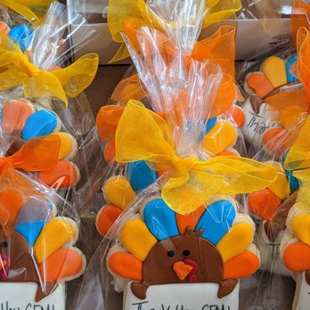 Sugared and Iced - Custom Thanksgiving turkeys - so cute and amazing quality! - Desserts Near Me