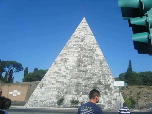 Pyramid of Caius Cestius by null