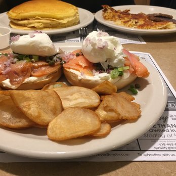 Joe K's - Salmon Benedict - American Near Me - Alton, Illinois