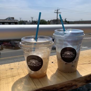 Guapo’s Coffee House - Shaken espresso and Salty Dog (forgot to photograph before drinking) - Coffee & Tea Near Me - Beach Haven, New Jersey Guapo’s Coffee House - Shaken espresso and Salty Dog (forgot to photograph before drinking) - Coffee & Tea Near Me - Beach Haven, New Jersey
