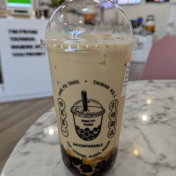 Xing Fu Tang - Heaven Roast Oolong Boba Milk Tea - Bubble Tea Near Me - Seattle, Washington Xing Fu Tang - Heaven Roast Oolong Boba Milk Tea - Bubble Tea Near Me - Seattle, Washington