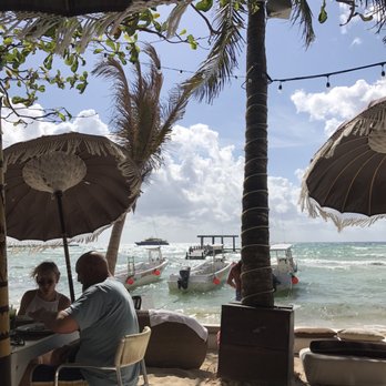 El Taj - Eating right on the beach every morning. Can't beat! - Hotels Near Me - Playa del Carmen, ROO