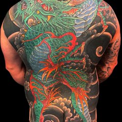Oceanside Tattoo - Tattoo by Zach Johnson