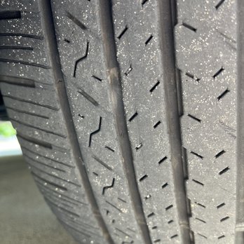 Tom's Auto Service - Tread of the tire the shop recommended me to change - Auto Repair Near Me - Bellmore, New York Tom's Auto Service - Tread of the tire the shop recommended me to change - Auto Repair Near Me - Bellmore, New York