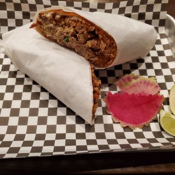 Salt & Pepper - Carnitas burrito to die for! - Mexican Near Me - Patterson, California