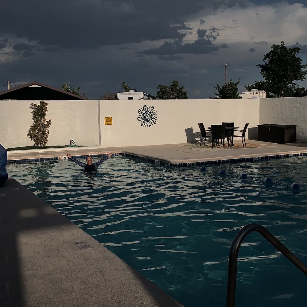 Pool area