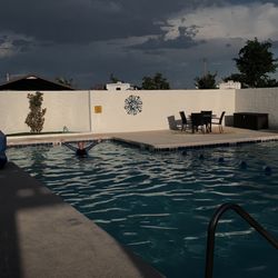 Las Cruces KOA - Pool area