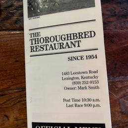 Menu Menu