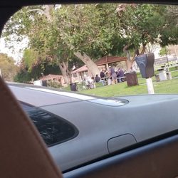 Lynwood Liner Park - Fellas playing dominoes