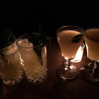 Bathtub Gin - Double dose of Diamond Collins & Gin Gin Cup! I prefer the Diamond Collins - Speakeasies Near Me - New York, New York Bathtub Gin - Double dose of Diamond Collins & Gin Gin Cup! I prefer the Diamond Collins - Speakeasies Near Me - New York, New York