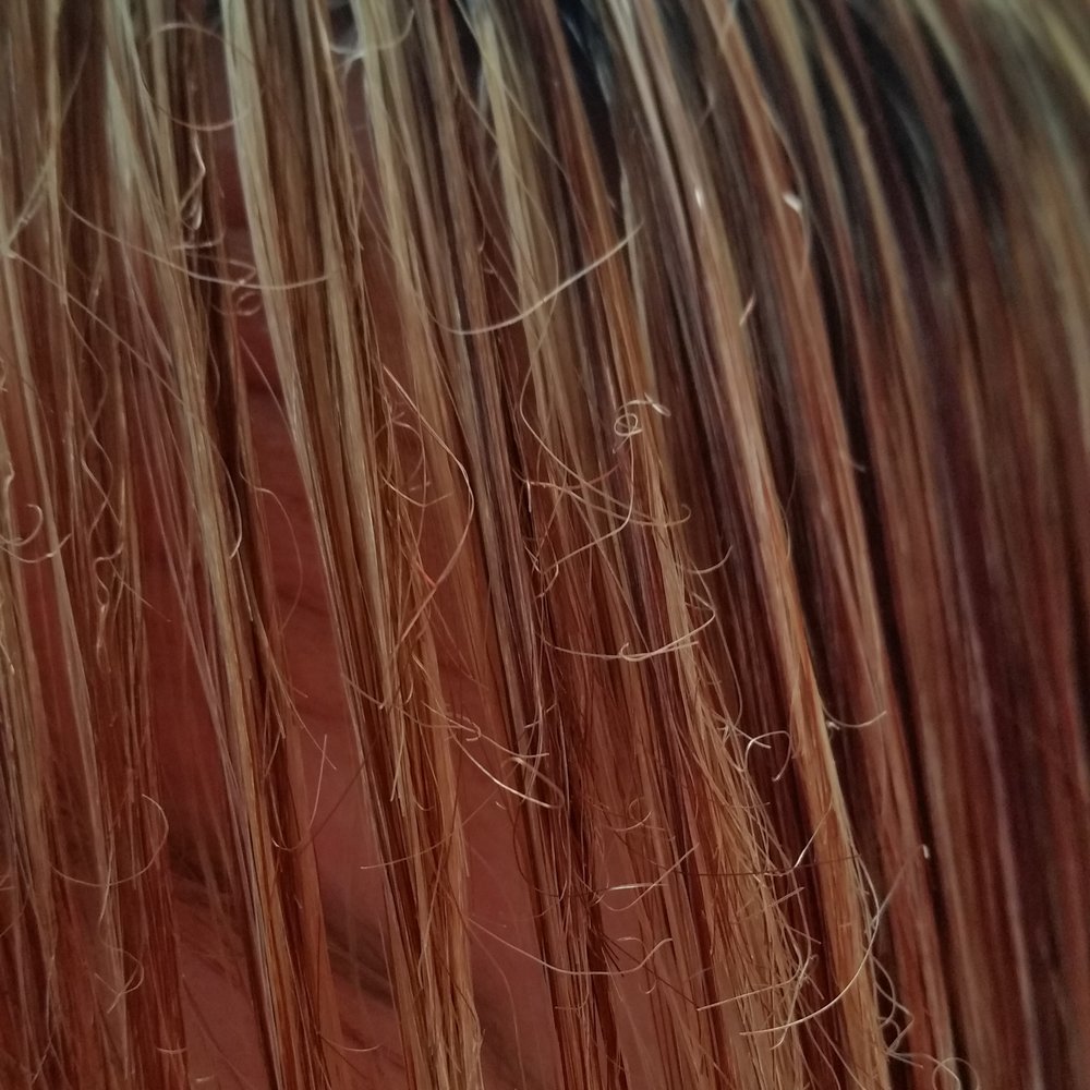 Diva Lounge Salon - Immediate after 1st wash, hair still wet. It is broken to 1" at the root in the front center of my head. - Hair Salons Near Me - Oak Harbor, Washington Diva Lounge Salon - Immediate after 1st wash, hair still wet. It is broken to 1" at the root in the front center of my head. - Hair Salons Near Me - Oak Harbor, Washington