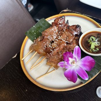 Krung Thep Thai Cuisine - Pork skewers - Thai Near Me - Chicago, Illinois Krung Thep Thai Cuisine - Pork skewers - Thai Near Me - Chicago, Illinois