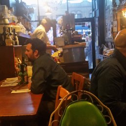 Close quarters, Ali cooking at Kabab Cafe in Astoria Queens