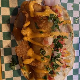 Fish taco..... soo.. goood Fish taco..... soo.. goood