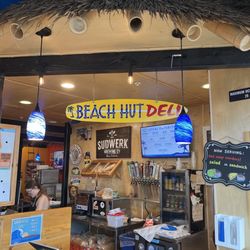 The beach hut