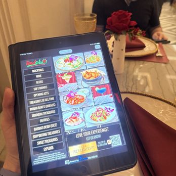 Red Chilli - Menu is an iPad - Indian Near Me - Jackson Heights, New York