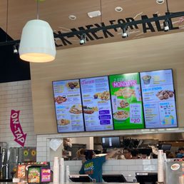 Menu board at Tijuana Flats in Hamlin Menu board at Tijuana Flats in Hamlin