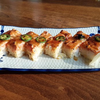 Sushi Yoi - Sockeye Salmon Oshi - Japanese Near Me - Burnaby, British Columbia Sushi Yoi - Sockeye Salmon Oshi - Japanese Near Me - Burnaby, British Columbia