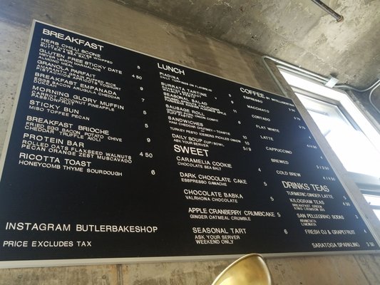 Menu photo 3 Butler Brooklyn, NY Menu photo 3 Butler Brooklyn, NY