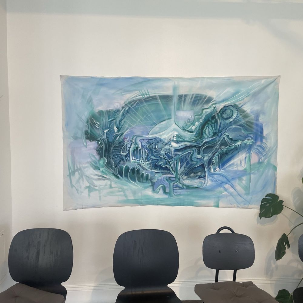 AriCléa  - Some art justine had recently finished! - Medical Spas Near Me - Orange, California