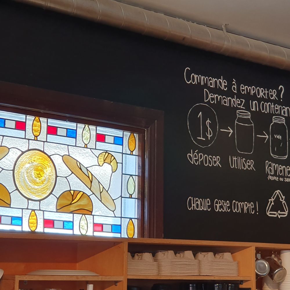 La Pétrie - a stained glass window in a coffee shop - Bakeries Near Me - Bonaventure, Quebec La Pétrie - a stained glass window in a coffee shop - Bakeries Near Me - Bonaventure, Quebec