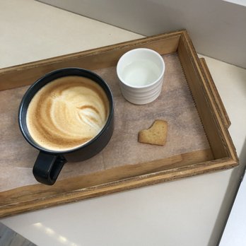 Maketto - oat milk latte, seltzer, and a lil cookie. - Cafes Near Me - Washington, DC, District of Columbia Maketto - oat milk latte, seltzer, and a lil cookie. - Cafes Near Me - Washington, DC, District of Columbia