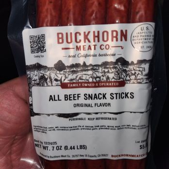 Buckhorn Meat - Beef sticks - Meat Shops Near Me - Esparto, California
