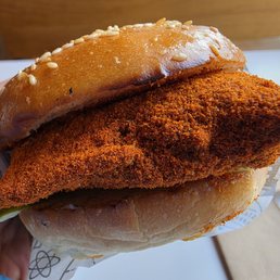 Fried chicken sandwich Fried chicken sandwich