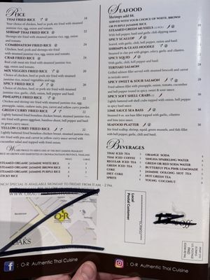 Menu photo 3 O-R THAI Agoura Hills, CA Menu photo 3 O-R THAI Agoura Hills, CA