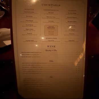 Drake's Hollywood - Menu - Steakhouses Near Me - Houston, Texas