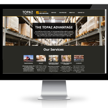 Border7 Studios - Custom Wix site for supply chain management business - Web Design Near Me