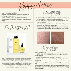KP Keratosis Pilaris is common in adults and sugaring can help!