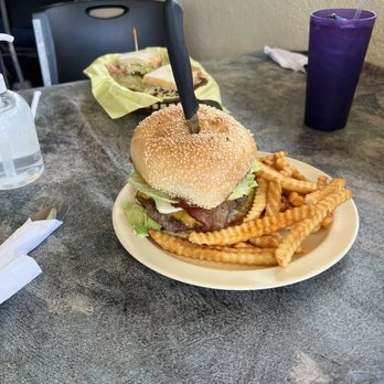 Irene's Cafe - California Burger and Fries, BLT add avocado in the background - American Near Me - Fresno, California Irene's Cafe - California Burger and Fries, BLT add avocado in the background - American Near Me - Fresno, California