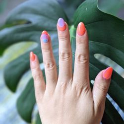 Versailles Nail Spa and Waxing - Gel refill. $60. Super cute summer nails!