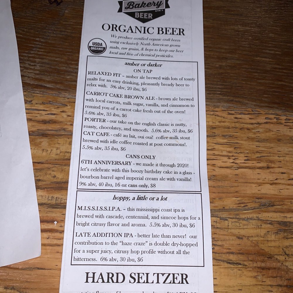 Old Bakery Beer - Breweries Near Me - Alton, Illinois Old Bakery Beer - Breweries Near Me - Alton, Illinois