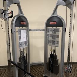 Broken fitness equipment Broken fitness equipment