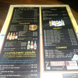 Loirão Bar - Cardápio de bebidas