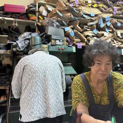 Kims Shoe Repair - The racist woman