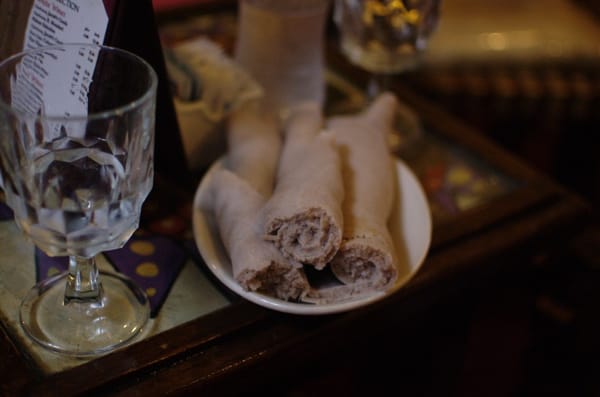 Photo of Meskerem - Washington, DC, DC, US. Bread and Water Glass