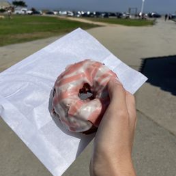 Strawberry elderflower donut Strawberry elderflower donut