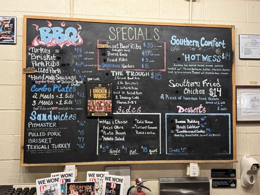 Menu photo 8 Pecan Lodge Dallas, TX