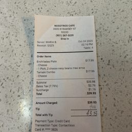Overpriced and I know what isn't nowadays! For what was served this IS overpriced