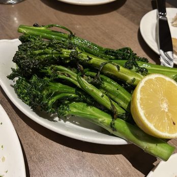 Triple George Grill - Grilled Charred Broccolini - Steakhouses Near Me - Las Vegas, Nevada Triple George Grill - Grilled Charred Broccolini - Steakhouses Near Me - Las Vegas, Nevada