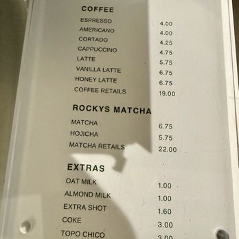 Harvard and Yale - Menu - Coffee & Tea Near Me - Claremont, California