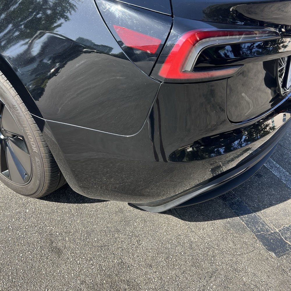 Rear damage fixed.