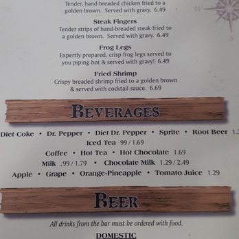 Bill's Fish House - Menu - Seafood Near Me - Waurika, Oklahoma