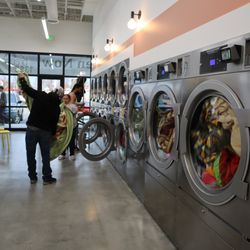Breeze Better Laundry - Look at all those dryers!